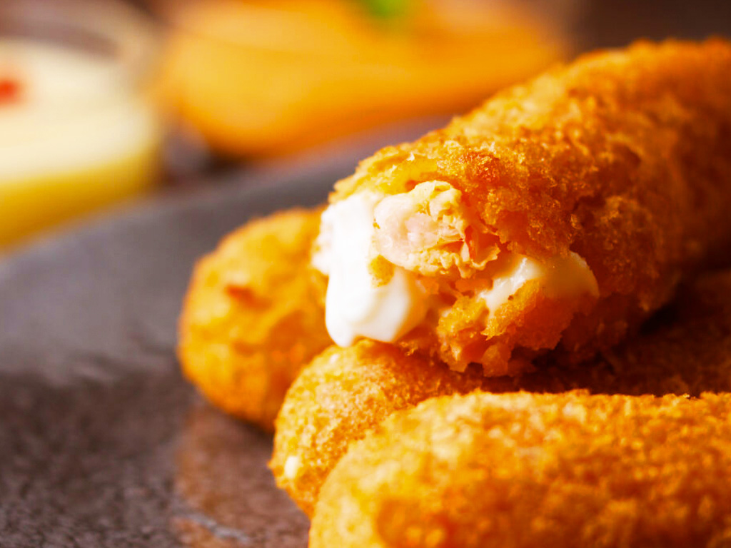 Camarão Encapotado / Cream cheese